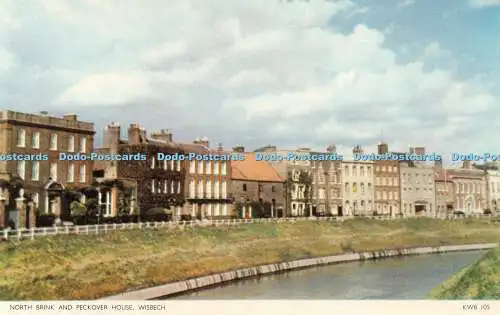 R490864 Wisbech North Brink and Peckover House Jarrold Cotman Color