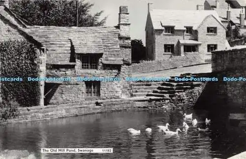 R490916 Swanage The Old Mill Pond St Albans Serie RP