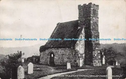 R490952 Redcar Upleatham Church Smallest Church in England Photochrom Grano Seri