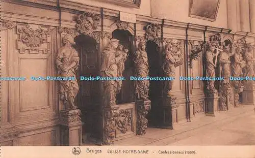 R490967 Brügge Eglise Notre Dame Confessionnaux 1689 Nels Ern Thill