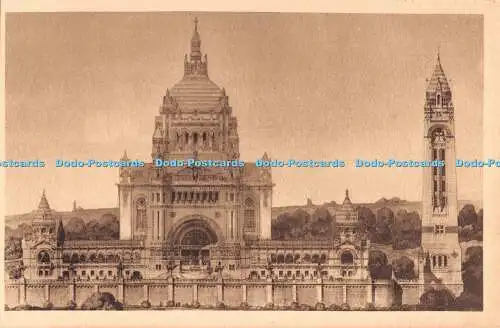 R490983 La Basilique de Lisieux Vue Generale du Projet C B S T