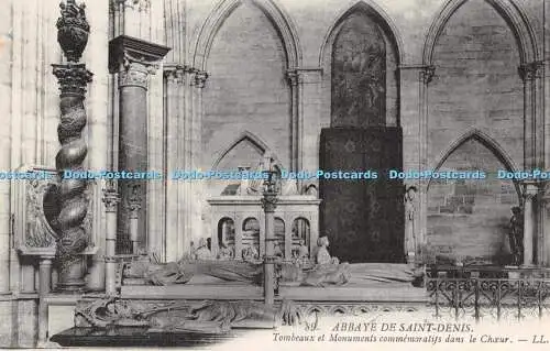 R490991 L Abbaye de Saint Denis Tombeaux et Monuments gedenkt dans le Choe