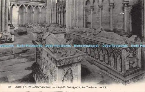 R490993 Abbaye de Saint Denis Chapelle St Hippolyte les Tombeaux LL 99