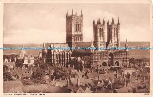 R491017 Lincoln Cathedral North West Walter Scott