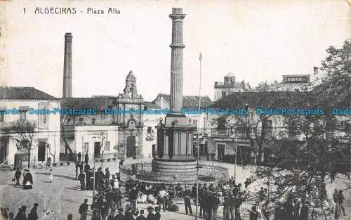 R103117 Algeciras. Plaza Alta. Manuel Barreiro