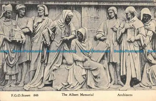 R104352 The Albert Memorial. Architekten. F. G. O. Stuart. 848. Britisch durch