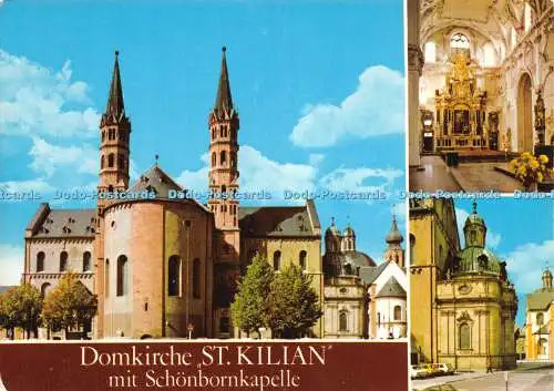 D035411 Domkirche St. Kilian mit Schönbornkapelle. Würzburg am Main. Balth. Neum