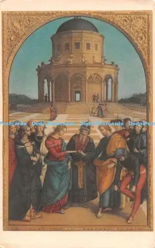 R487859 N 19 Lo Sposalizio della Vergine Raffaello Milano Pinacoteca di Brera Ro