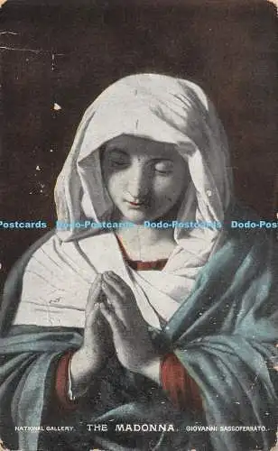 R487869 Nationalgalerie Die Madonna Giovanni Sassoferrato G D und D L 1907