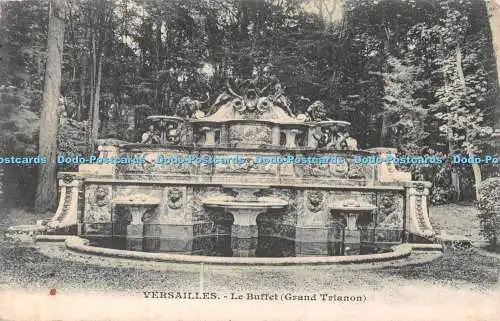 R489419 Versailles Le Buffet Grand Trianon Postkarte