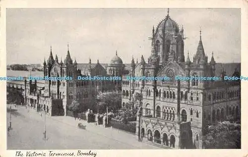 R491122 Bombay The Victoria Terminus Postkarte