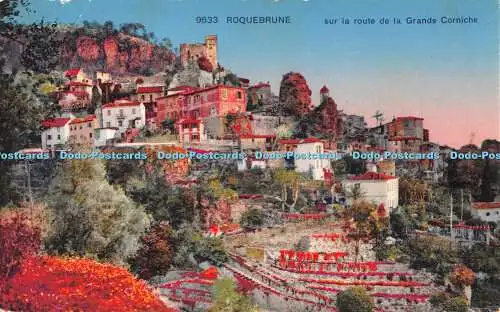 R491151 Roquebrune Sur la de la Grande Corniche Photochromie A D I A