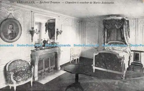 R491178 Versailles Le Petit Trianon Chambre a Coucher de Marie Antoinette