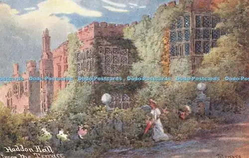 R491196 Haddon Hall From the Terrace Misch and Stock Nature Miniatures Series No
