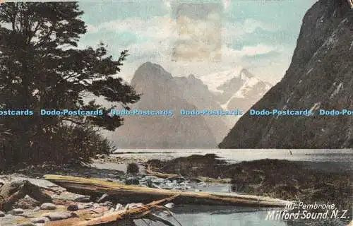 R491233 Mt Pembroke Milford Sound N Z Tanner Bros No 258