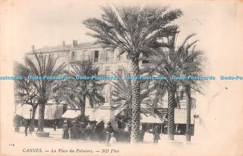 R491526 Cannes La Place des Palmiers ND Phot