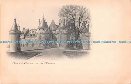 R491555 Chateau de Chaumont Vue d Ensemble Postkarte