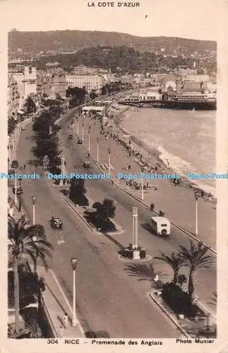 R491576 La Cote D Azur Nice Promenade des Anglais Munier