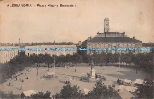 R491675 Alessandria Piazza Vittorio Emanuele II Ditta G Bertolotti