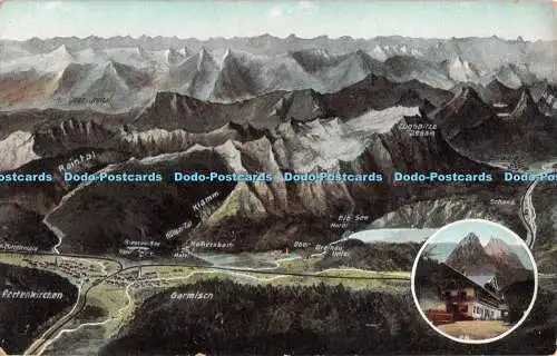 R491678 Postkarte Garmisch Partenkirchen