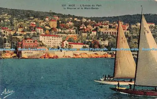 R491712 Nice L Entree du Port La Reserve et le Mont Baron Les Belles A D I A