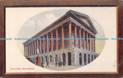 R491775 Birmingham Town Hall F Hartmann Real Glossy Panel Series G No 104 1