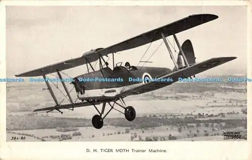 R491836 D H Tiger Moth Trainer Maschine Valentine Flugzeug