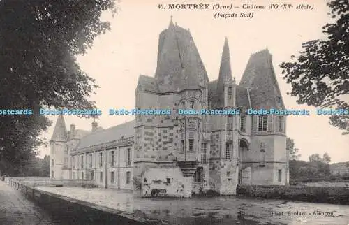 R491923 Mortree Orne Chateau d O Facade Sud Crolard Alencon