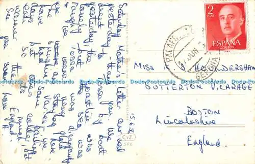 R491927 Dorfleben C y Z Postkarte