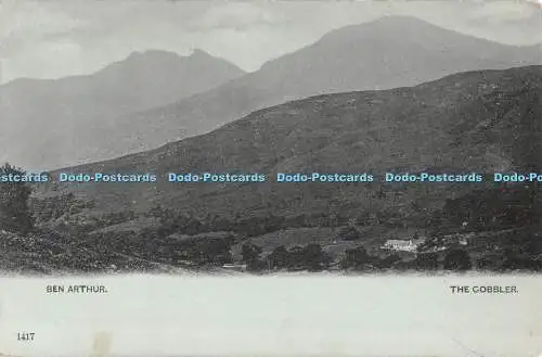 R492128 Postkarte Der Schuster Ben Arthur