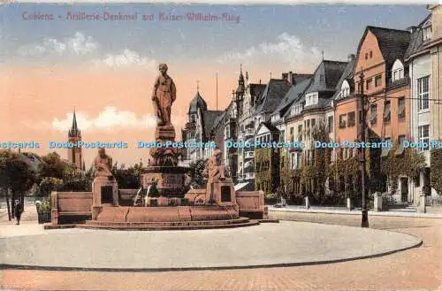 R492326 Koblenzer Artillerien Denkmal am Kaiser Wilhelm Ring Stengel