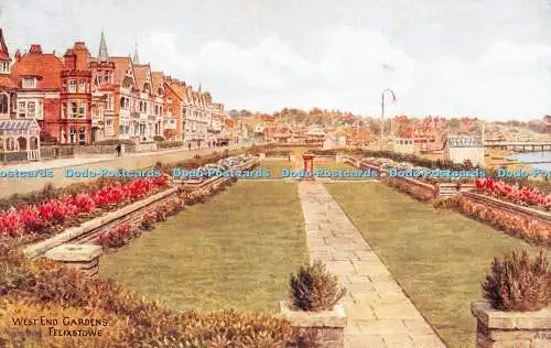 R492406 Felixstowe West End Gardens J Salmon A R Quinton