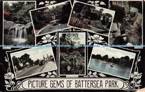 R492514 Bild Edelsteine von Battersea Park Chaucer Postkarte Verlag 1907 Multi Vi