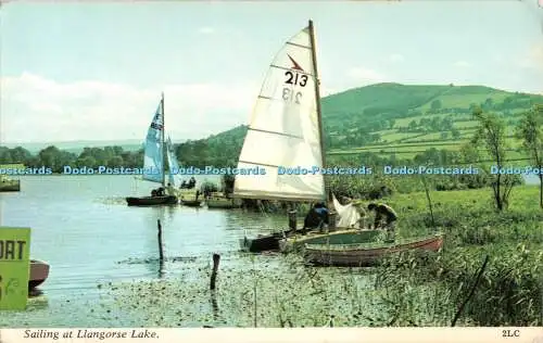 R494487 Segeln am Llangorse Lake Harvey Barton 1972