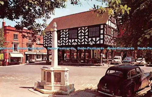 R494698 The War Memorial and Market House Ledbury PT11530 1972