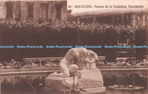 R492853 84 Barcelona Parque de la Ciudadela Desolacion Fergui
