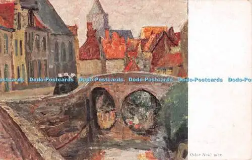 R492913 Oskar Halle pinx Folge Vlamische Kunst Friedliches aus Flandern Vlaamsch