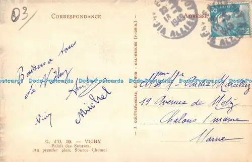 R494890 G dO 59 Vichy Palais des Sources Au premier plan Source Chomel J Gouttef