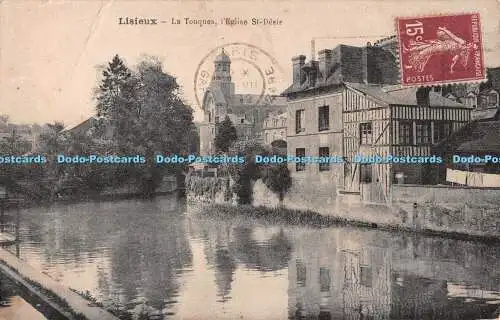 R493007 Lisieux La Touques lEglise St Desir Ch Artu 1932