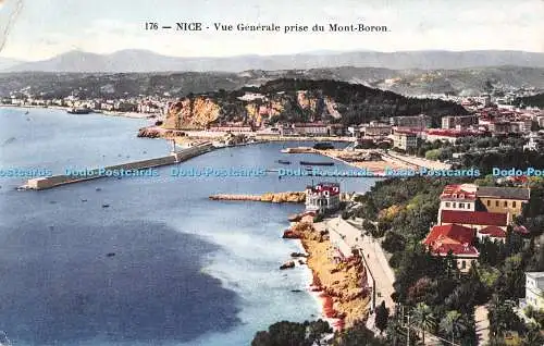 R494992 176 Nice Vue Generale prise du Mont Boron Giletta I D A Marseille Fabric