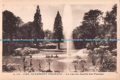 R493048 G dO 1195 Clermont Ferrand Le Lac du Jardin des Plantes J Gouttefangeas