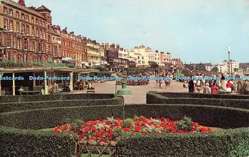 R493085 Cliff Top Gardens Broadstairs WB 9 C G Williams Plastichrome Colourpictu