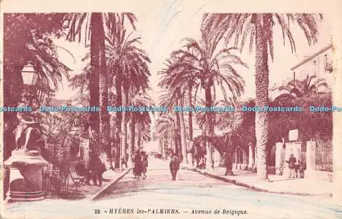 R493089 20 Hyeres les Palmiers Avenue de Belgique G Artaud