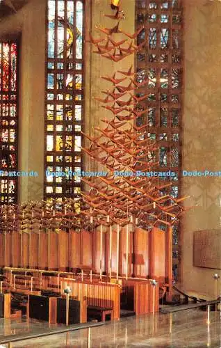 R495092 Coventry Cathedral The Bishop Throne Jarrold Cotman Farbe RP