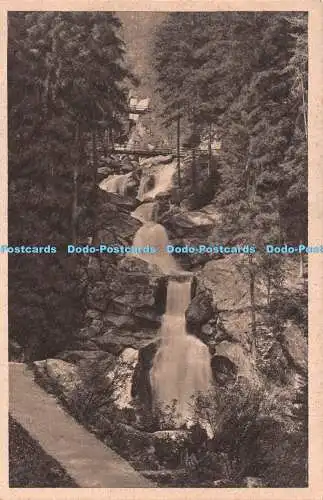 R495112 Triberg Schwarzwald Die Wasserfalle Carle Nr 26