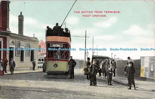 R496812 The Sutton Tram Endus West Croydon The Star Serie G D und D