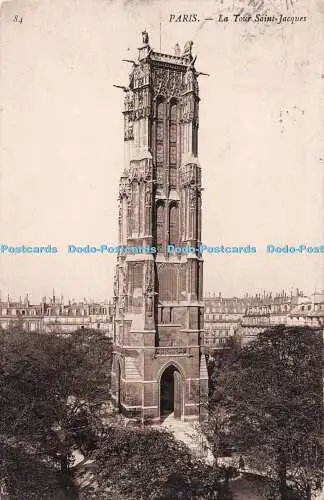 R495131 Paris La Tour Saint Jacques 1910