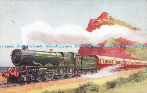 R493213 Torbay Express G W R King George V Motor mit der American Presenta