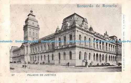 R496851 97 Palacio de Justicia Recuerdo de Rosario R Rosauer H G Olds Fotg