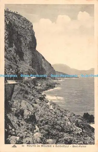 R495221 Route de Bougie a Djidjelli Beni Felkai C A P